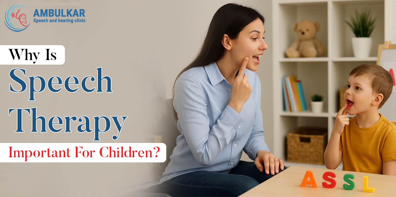 Speech Therapy Important